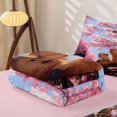 thumbnail image 5 of Homewish Capybara Zipper Full Size Comforter Sets with Fitted Sheet and 2 Pillowcases For Capybara Lovers,Pink Sakura Cherry Blossom Zipper Bedding Set For Kids Girls,Reversible,4 Pieces, 5 of 7
