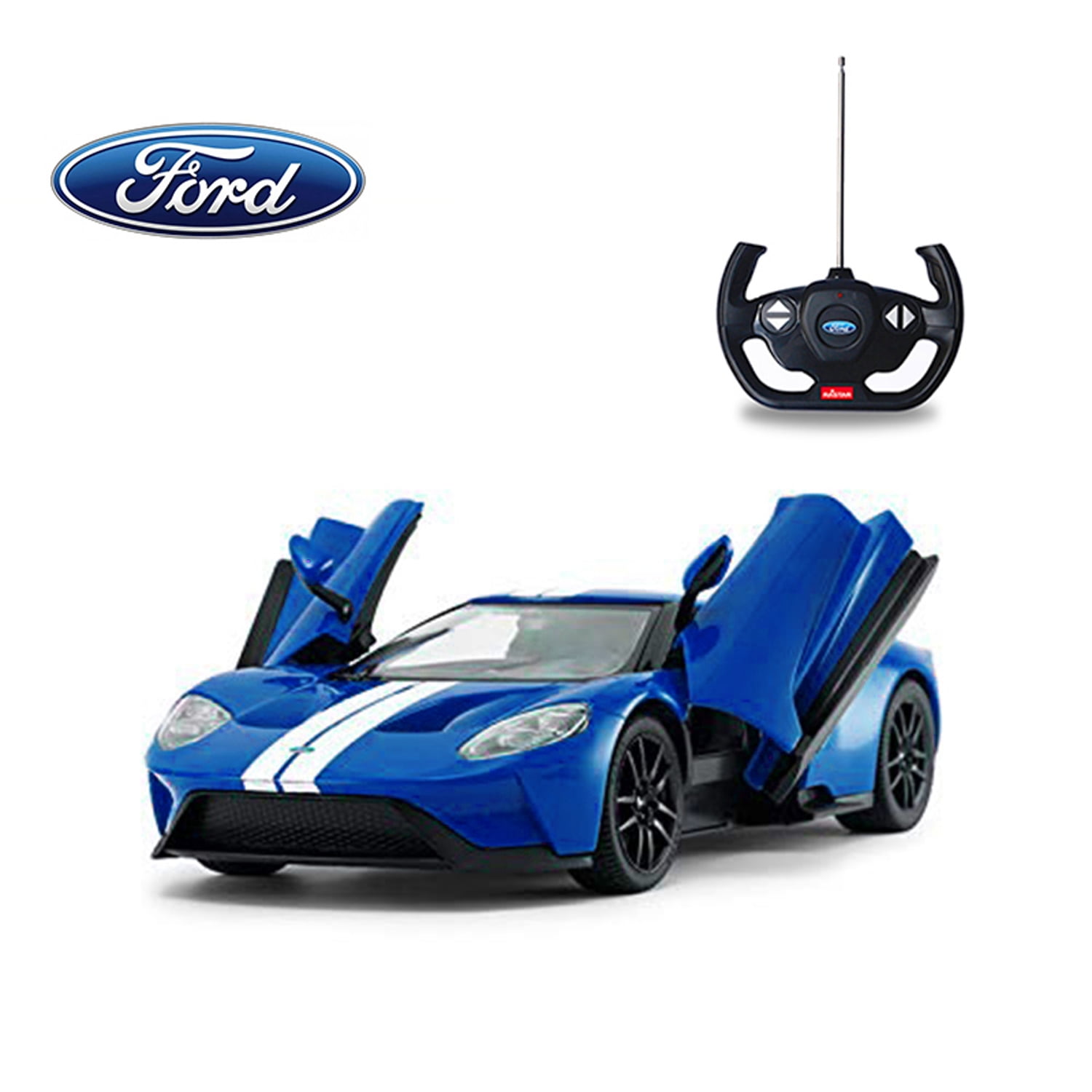 1/14 Scale Ford GT RC Car Licensed Radio Remote Control RTR Sports Car Model Gift Toys for Kids