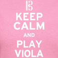 thumbnail image 3 of CafePress - Keep Calm Viola Women's Dark T Shirt - Women's Traditional Fit Dark T-Shirt, 3 of 4