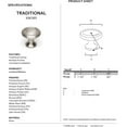 thumbnail image 2 of Alno A1151-AE Alno 1-1/4" Cabinet Knob Antique English, 2 of 2
