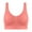 Watermelon Red_#10_#820a, variant on Fabrcox Women's Sports Bras Seamless Sports Bralettes with Removable Pads Comfortable Workout Fitness Yoga Full Coverage Bras Purple 46