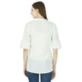 thumbnail image 4 of Boho Top Robe Solide Porter Casual Tunique Femmes Vêtements Coton Été Robe de Soleil, 4 of 4