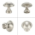 thumbnail image 5 of KOOFIZO 10 Pack Classical Cabinet Knob - Brushed Nickel Pull Handle (Dia.32mm / 1.26 Inch), 5 of 6