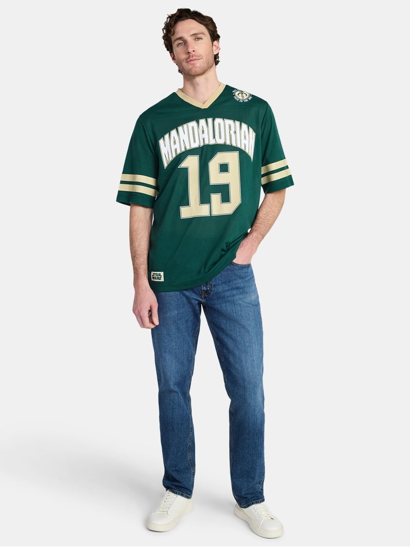 The Mandalorian Men's and Big Men's Jersey with Short Sleeves