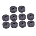 thumbnail image 2 of ziyahi 10x Support Cymbale Feutres Instrument de Percussion Feutres Chapeau Remplacement Gris 4x1.5cm, 2 of 6