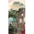 thumbnail image 3 of Château frontenac dans le petit Champagne - Toile 24"x48 Pouces - Impression sur Demande, 3 of 5