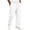 14# White, variant on Baggy Sweatpants Men Casual Drawstring Waist, Open Bottom Uncuffed Lightweight Sweat Pants for Men Navy 4XL