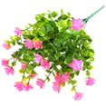 thumbnail image 4 of Artificial Flower Plant Decorative 35 Head Plastic Fake Plant Home Office Decor, 4 of 6