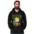 thumbnail image 3 of Dennis the Menace Stackin Money Hoodie Hooded Sweatshirt Men Brisco Brands L, 3 of 6
