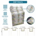thumbnail image 6 of Easter Eggs Table Runner 48 Inches Long Farmhouse Dress Scarves, Spring Watercolor Bunny Flower Leaf Plant Dining Tablerunner for Coffee Table/Kitchen Island/Party Décor, 13" x 48", 6 of 8