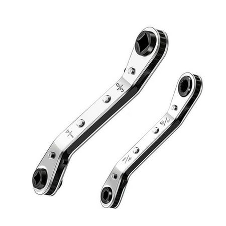 

BCLONG 1/4 3/8 3/16 5/16 Ratchet Manual Wrench Tool Air Condition Refrigeration Valve