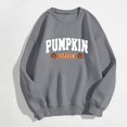 thumbnail image 6 of Holzkary Sweatshirts for Women Hoodies Pumpkin Season Sweatshirt Atumn Crewneck Tops Thanksgiving Pullover Graphic Printed Pullover Top Comfy Fall Winter Outfits Clothes 2025 Fashion Light Ashy M, 6 of 9