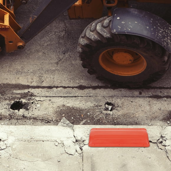 FESTFENDS Coussin d'Alarme de Sécurité Rouge pour Échafaudage pour Chantier de Construction, Protection Durable contre les Chutes avec Fonctionnement à Pied
