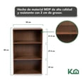 thumbnail image 4 of Combo Escritorio KingsHouse Estante 3 Niveles Casa Oficina cafe, 4 of 6
