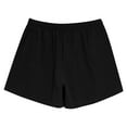 thumbnail image 4 of DDAPJ pyju Cotton Summer Shorts for Men Drawstring Lounge Sweat Shorts Baggy Comfy Beach Shorts with Pockets Black L, 4 of 7