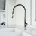 thumbnail image 2 of VIGO Greenwich Single Handle Pull-Down Sprayer Kitchen Faucet in Chrome, 2 of 10