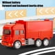 thumbnail image 5 of Coche de juguete para niños | Modelo de coche de simulación con puertas que se abren y cabina plegable | Vehículo de empuje por inercia para niños y niñas | Colores azul, rojo y naranja, 5 of 6