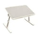 thumbnail image 3 of Mesa de cama para computadora portátil, escritorio portátil plegable, altura ajustable, ángulo ligero gris, 3 of 9