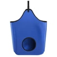 thumbnail image 1 of Bolsa de heno de alimentación lenta Bolsa de transporte de cabra Bolsa de almacenamiento de heno de tela Oxford de doble capa con anillo de metal Azul, 1 of 5