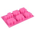 thumbnail image 4 of Silicone Mold 6 Cavity Creative Nonstick Train Cake Mold Baking Mold, 4 of 8