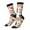 3 Black, variant on Watercolor Plants Print Adult Socks for Men & Women,Calf Socks, Ankle Socks,Boots Socks,Breathable Casual Sock,Unisex Crew Socks