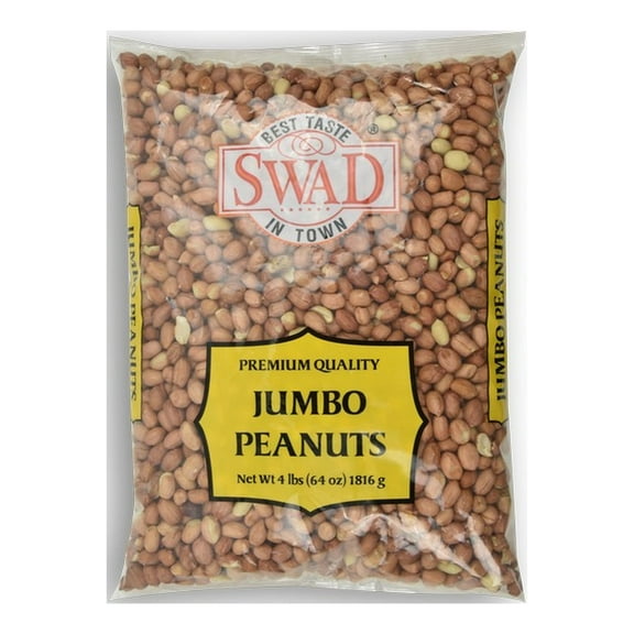 SWAD Jumbo Peanuts - 4lbs (64oz)