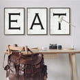thumbnail image 2 of Stupell Indtries Eat Phrase Traditional Typography Minimal Farmhoe Kitchen,24 x 30,Design by Lettered and Lined, 2 of 7