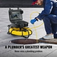 thumbnail image 3 of VEVOR Sewer Camera Pipe Inspection Camera 9-inch 720p Screen Pipe Camera 300 ft, 3 of 10