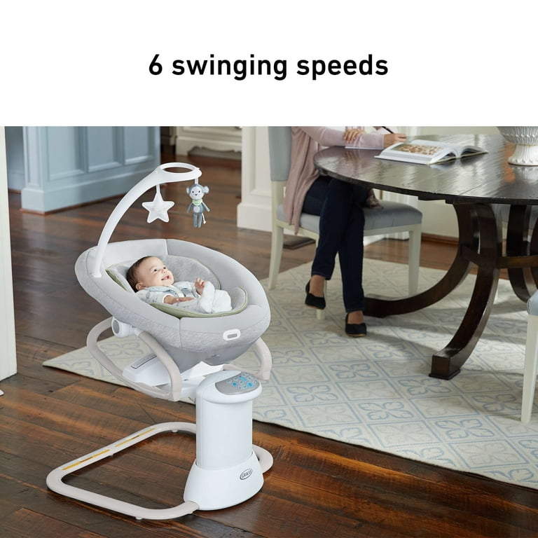 Graco Soothe My Way Swing With Removable Rocker, Madden photo 3