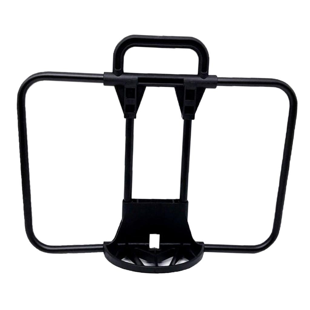 Folding Bike Front Rack Basket Backpack Mount Bracket Black