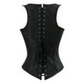 thumbnail image 5 of yunLCZ Shapewear for women Women'S Gothic Corset Bustier Waist Cincher Underbust Corset Vest Tank Top Embroidery Corset Top Plus Size Corset Top, 5 of 5