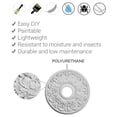 thumbnail image 4 of Ekena Millwork CM17RA2 17.62 in. OD x 3.62 in. ID x .88 in. P Architectural Accents - Raymond Ceiling Medallion- Two Piece, 4 of 15