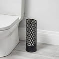 thumbnail image 5 of Better Living Products 53688 ROLLO Hexacube Toilet Tissue Holder Matte Black, 5 of 5