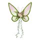 thumbnail image 3 of Ala de mariposa decorativa y versátil, para princesas, para disfraces, actuaciones en el escenario. Corona de varita rosa NO, 3 of 8