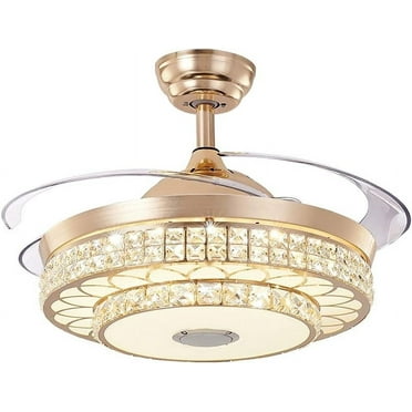 AFANQI 42-Inch Modern Ceiling Fan with Remote, Bluetooth Speaker, and 3-Color Lighting