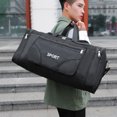 thumbnail image 4 of Oxford Fitness Bag Bolsas de gimnasio portátiles de gran capacidad resistentes al desgaste para hombres y mujeres, 4 of 8