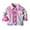 Pink, variant on Odeerbi 2025 Fashion Kids Coat Boys Girls Thick Coat Denim Tie-dye Jacket Clothes Children's Jacket