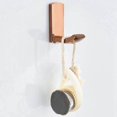 thumbnail image 3 of Set of 2 Wall-Mounted Rose Gold Copper Hooks - Stylish Coat Hooks for Bedroom & Home Organization, 3 of 5