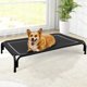 thumbnail image 1 of Cama elevada para perro, cama elevada para perros de gran tamaño, cuna portátil de refrigeración para mascotas con malla transpirable y lavable, hamaca para mascotas de interior y exterior con, 1 of 7