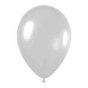 Maple City Rubber Tuftex Latex Balloon 11" Silver - 100-32