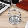 thumbnail image 3 of OULII Accessoires de Voiture Design de Rangement Support à Ressort Argent ABS Lot de 1, 3 of 4