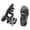 Black, variant on Xijirk Girls Sandals,Rhinestone Roman Sandals Korean Edition with Soft Sole Fashionable Princess Shoes for Summer Trendy Wear Casual Outings,Toddler Sandals,Black,5-5.5 Years