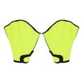 thumbnail image 1 of Guantes de natación con membrana Uxcell Guantes de resistencia para natación Accesorios de entrenamiento a prueba de agua Amarillo, M, 1 of 7