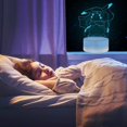 thumbnail image 3 of 3D Illusion Lamp Toys Night Light 7 Color Change Decor LED Desk Lamp-006, 3 of 5