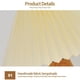 thumbnail image 4 of Lámpara de Mesa Ganfancp para Dormitorio Regulable Pantalla de Tela de Lino Madera Maciza Bombilla Led, 4 of 7