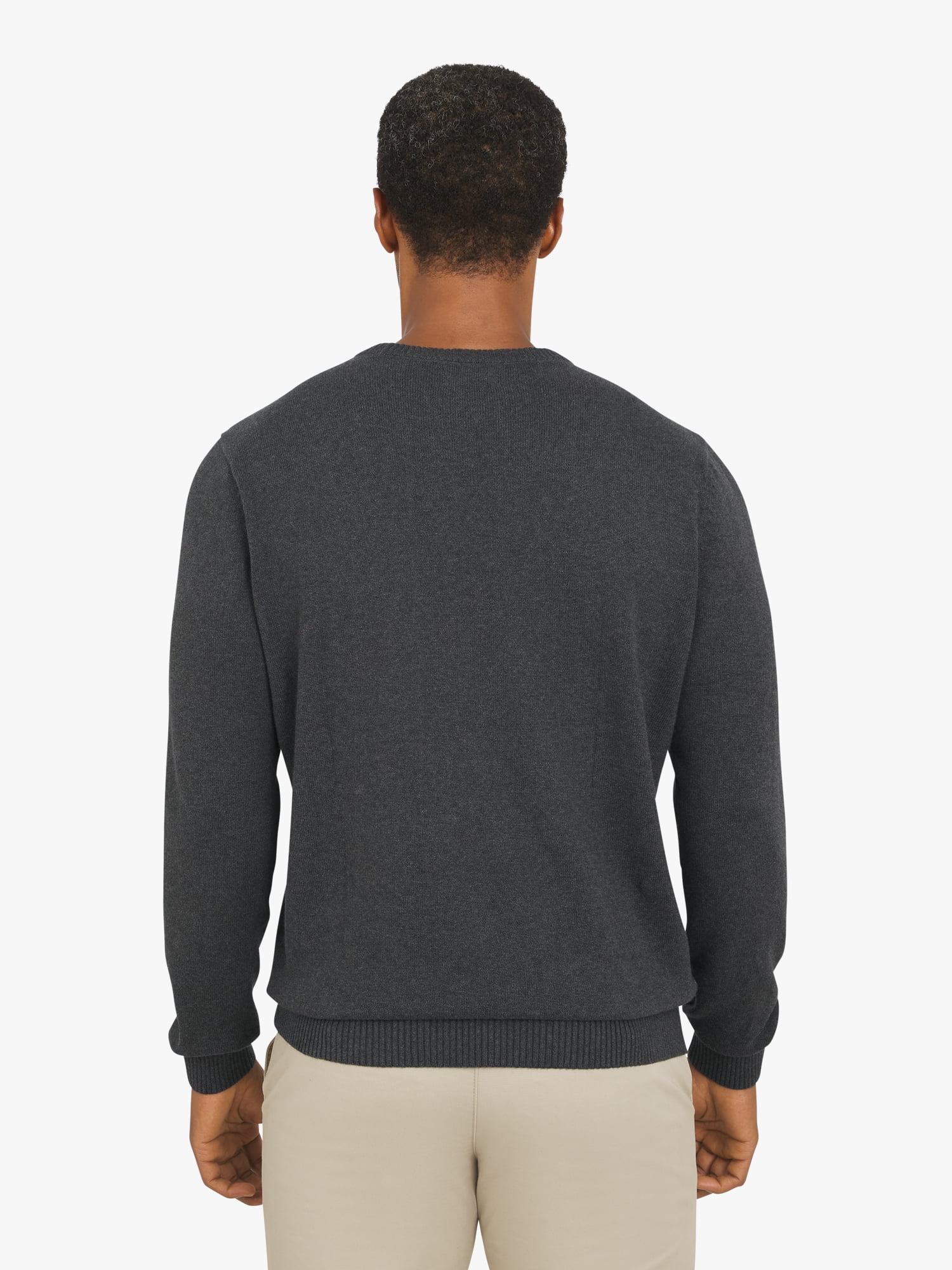 Chaps Men's & Big Men's Cotton Novelty Holiday Crewneck Sweater, Sizes S-3XL