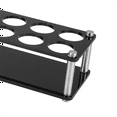 thumbnail image 5 of 6X 12-Hole Acrylic Cup Holder, Shot Glass Holder, Shot Glasses Organizer, Beer Wine Glass Holder Acrylic, 5 of 7
