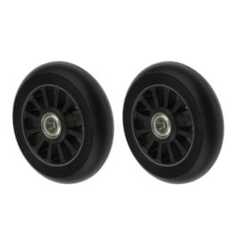 Lot De 2 Roues Silencieuses 145x30 Mm En Polyuréthane – Pour Scooter, Patins, Chariot De Courses, Meubles
