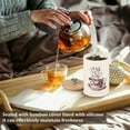 thumbnail image 4 of 3Pcs Coffee and Sugar Container Set Vintage Canisters Set Decorative Coffee Sugar Tea Container Set 25 oz Sugar Canister Set Jar Canister Set with Airtight Lid for Cooking Kitchens, 4 of 10