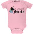 thumbnail image 1 of Halloween I'm Actually a Unicorn Soft Baby One Piece, 1 of 1